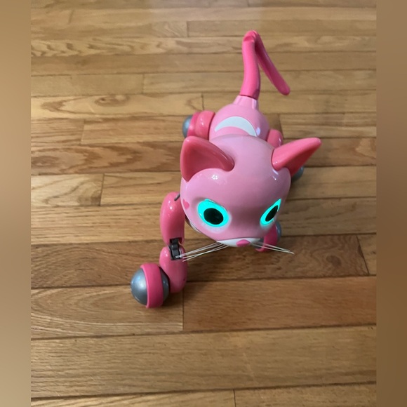 Spin Master Pink Zoomer Kitty Bella Cat Interactive Robot with Tail and works! - Picture 13 of 16